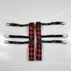 1 Pair Elastic Shirt Holder Stays Three Clip Thigh Suspender Garter Socks Fastener Clip  Men Women