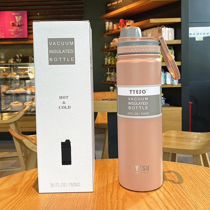Tyeso Ice King Insulated Sports Bottle - Large Capacity for Men & Women