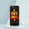 Diamond Crown Phone Case for iPhone 16 15 14 13 12 Pro Max Transparent Soft for iPhone 11 Pro Max 7 8 Plus XS XR Shell Bag