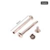 2Sets Stainless Steel Luggage Screws, Luggage Accessories Luggage Wheels Bolts