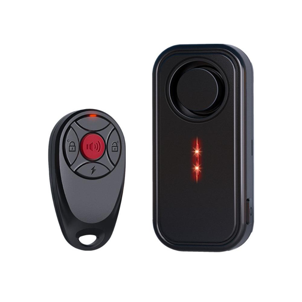 Car Bicycle Vibration Anti-theft Alarm, Outdoor Waterproof Remote Control Mountain Bike Large Volume Alarm
