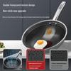 Kobach 30cm Non-stick Antibacterial 304 Stainless Steel Wok