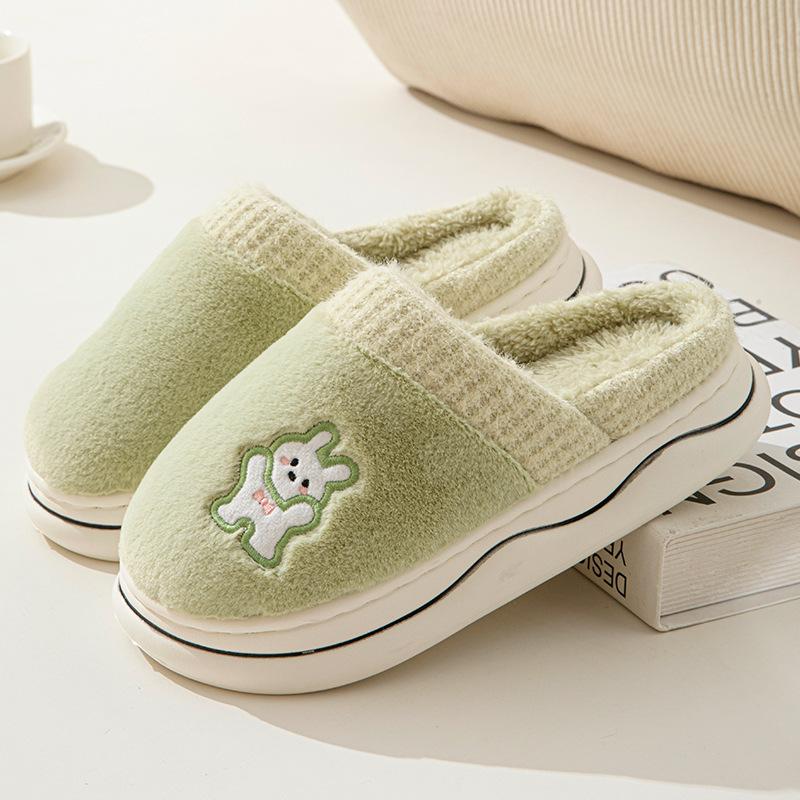Fashion Casual Fluffy Slippers Women Home Plush Cartoon Designer Winter Woman Shoes Flat Casual Platform Footwear Trend Fuzzy Fur Slides