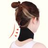 Self-heating neck brace equipped with magnetic neck massage function, providing relaxation without additional equipment