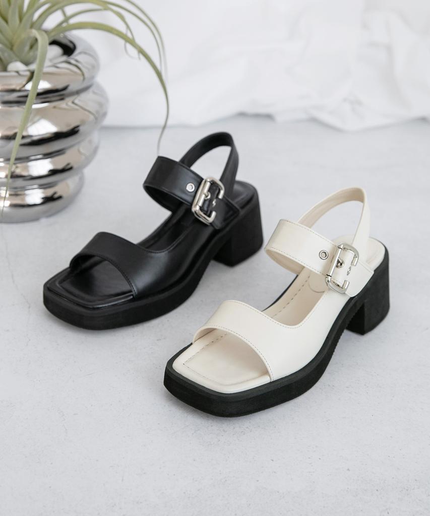 Edel9 Chase Buckle Platform Sandals 6Cm
