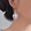 Reflective Ball Earrings Dangle Earrings Ear Jewelry for Fashion Enthusiasts