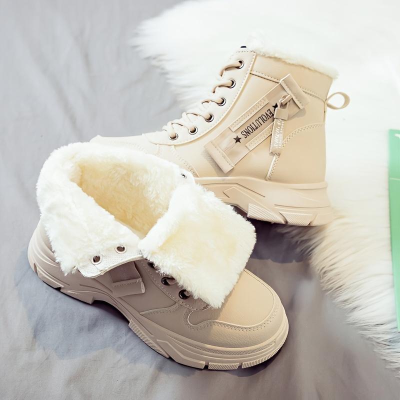 35-45 Women's Ankle Boot Short Boot, Winter Boot with Thick Lining and Insulation, Stylish and Versatile, Thick-Soled Winter Boot