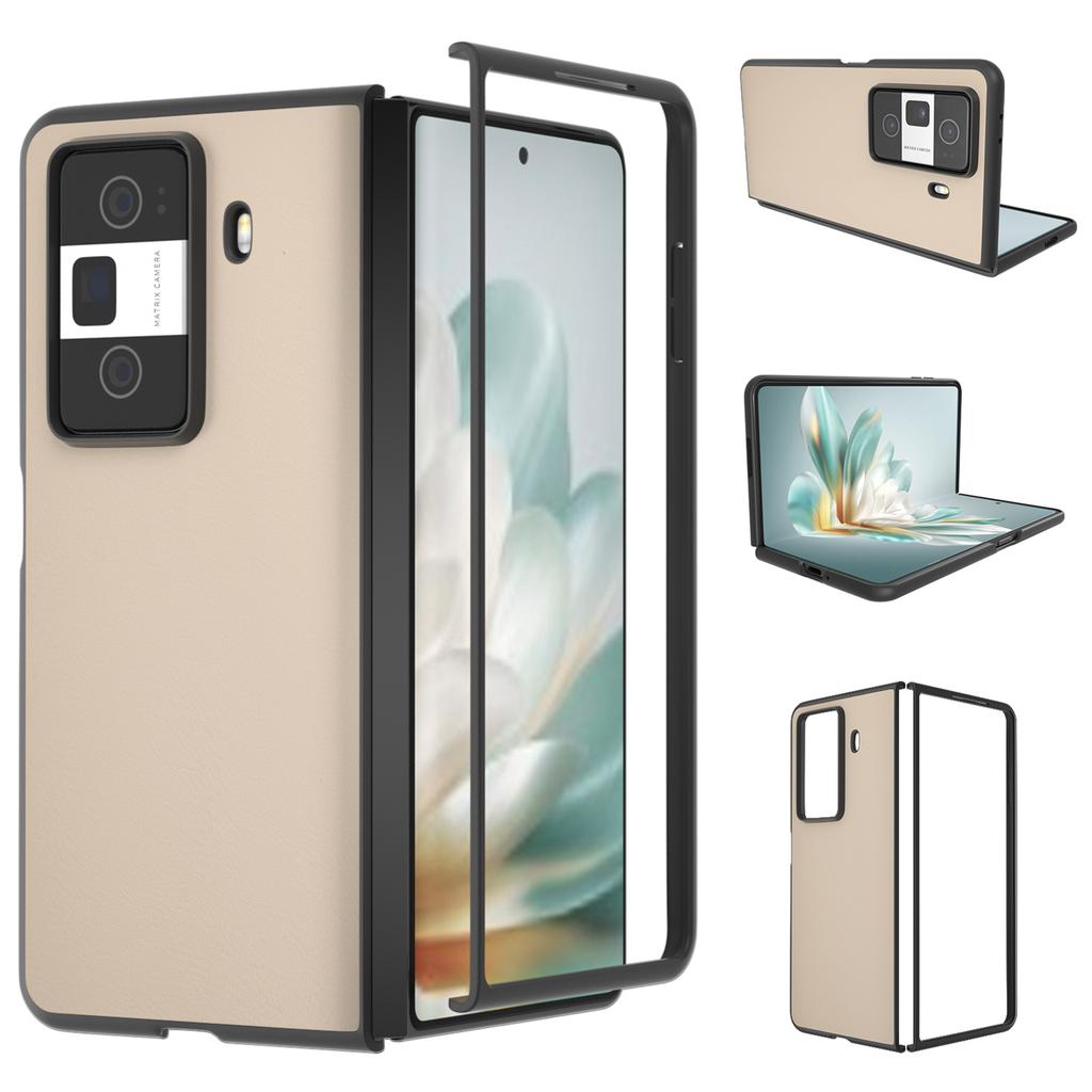 For Honor Magic Vs3 5G Case PU Leather Coated Hard PC Protective Phone Cover