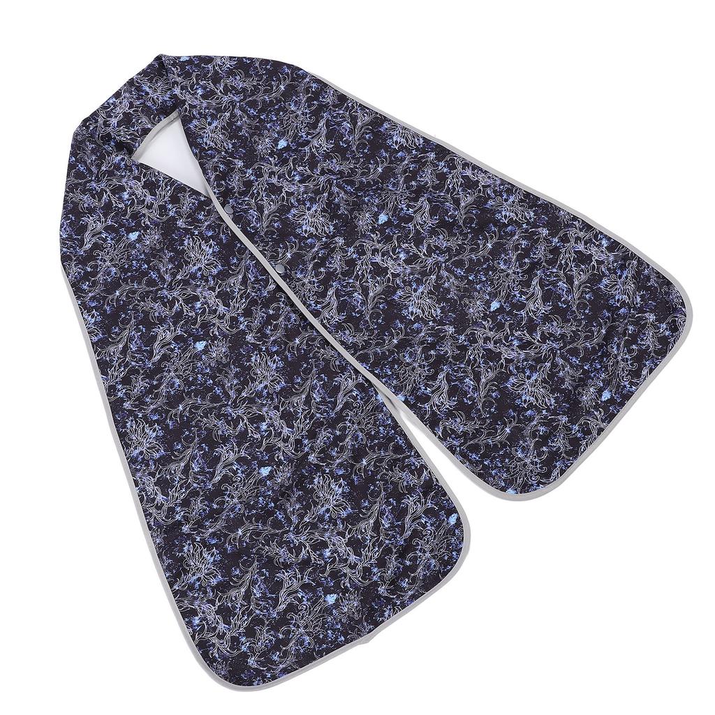 Reversible Adult Bib Oil and Dirt Proof Adult Bib Scarf Elderly Dining Clothing Protector for