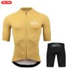 Raudax GCN Team Cycling Jersey Set Summer Short Sleeves Cycling Clothing Maillot Ropa Ciclismo Outdoor Riding Bike Uniform