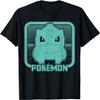 Pokémon - Bisasam Retro Gamer Grid T-Shirt