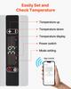 12 Volt Car Refrigerator, 60L Car Fridge, Portable Electric Cooler with Wheels and Handle, -20 to 20, 12/24V DC and 100- 240V AC Compressor Freezer