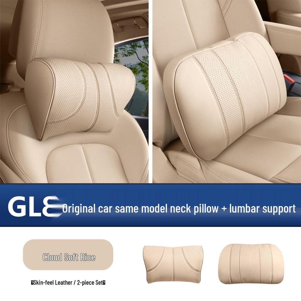 Buick GL8 Luxe Original Headrest & Lumbar Support Pillow Set