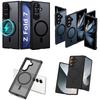 Durable Translucent Hard PC TPU Magnetic Wireless Charging Compatible Cell Phone Case for Samsung Z Fold 7 6 8 Wide Daily Use