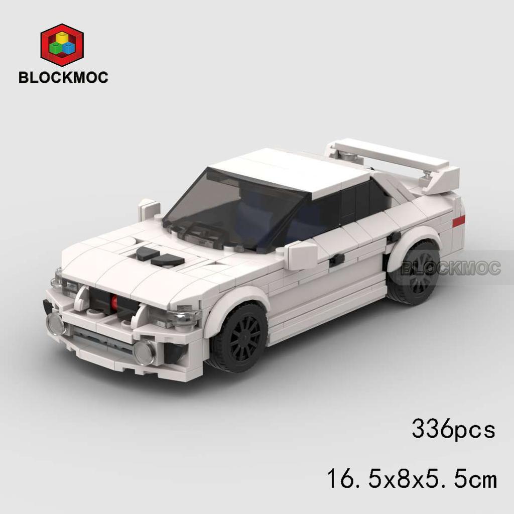 Blocuri de Construcție Cărămizi Set Jucării Cadouri pentru Băieți și Fete Mașini Tehnice Lancered EVO V Speed Red