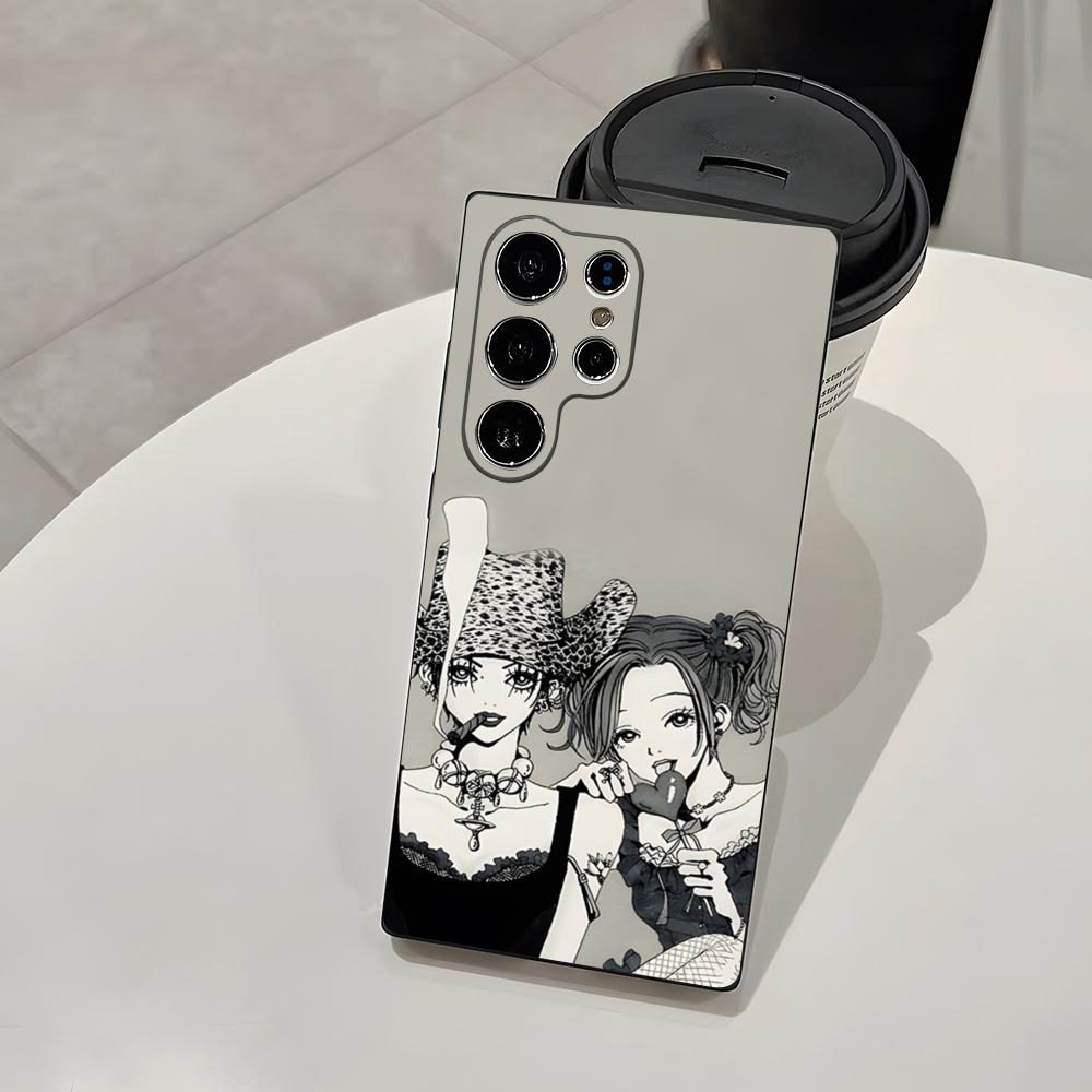 Anime Cool N-Nana Osaki Phone Case For Samsung S26 S25 Plus S20 S20 Plus S22 Ultra S23 FE S21 Plus S21 Ultra Soft Cover