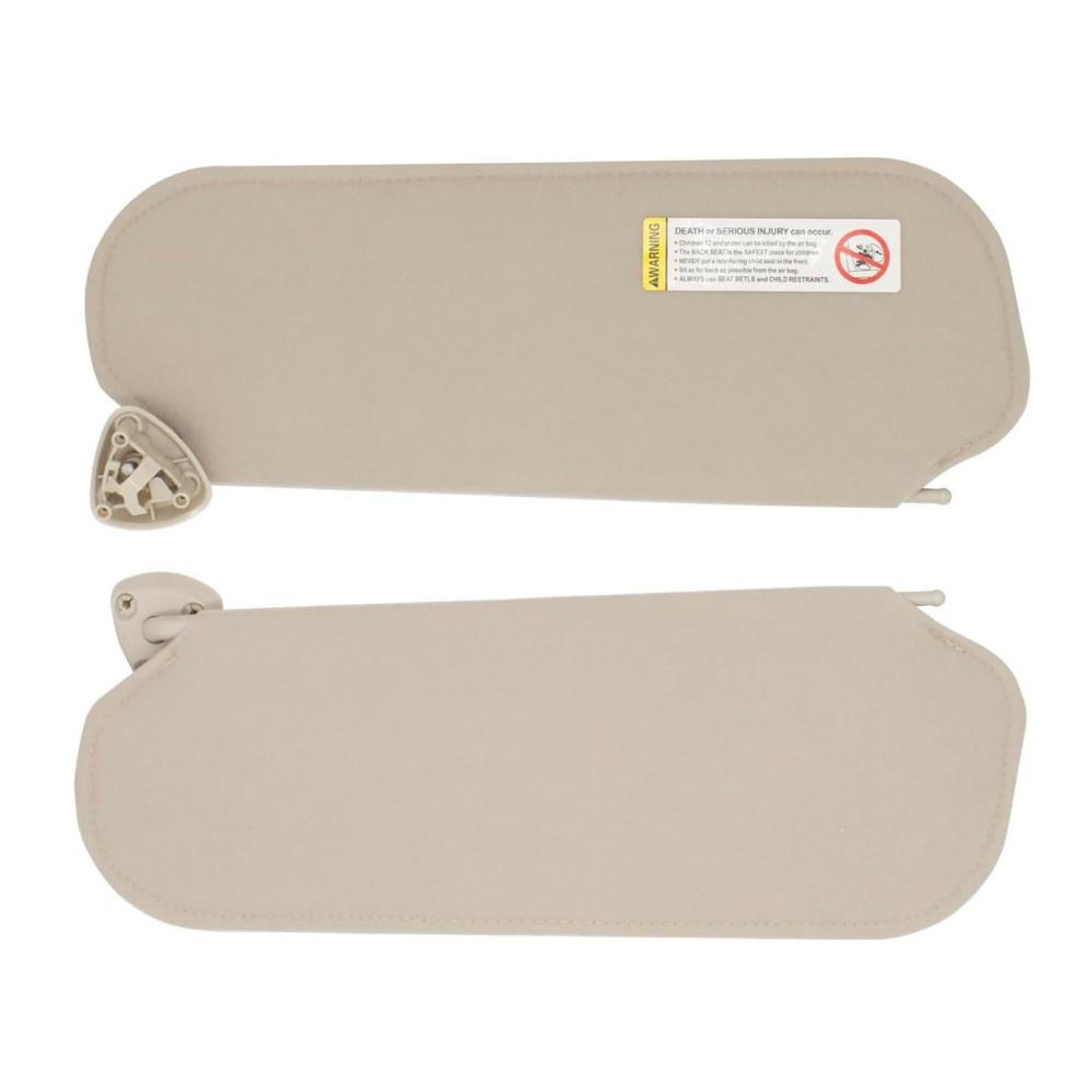 Pair Beige Left Right Sun Visor 84054688 For Chevrolet Express 1500 1999-2014