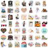 Reading Book Stickers Students School Season Diy Gift Toys Decoration Decal For Scrapbook Journal Laptop Phone Bottle Waterproof