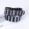 Black Rivet Women's Belt Women's Accessories Decorative Skirt Jeans Belt