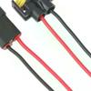 Foglight Head Light Bulb Lamp 1/2PCS H8 H9 H11 Male To Female Socket Plug Adapter Connector Cable Wiring Harness