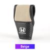 High Quality Car Logo Shift Handle Covers Non-Slips Gearshift Cover For Honda Civic Accord Fit City Vezel CRV Odyssey Pilot Jazz XD9 zjyr1