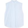 Women's Striped Sleeveless Loose Shirt