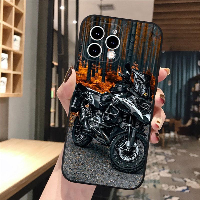 Motorcycle Phone Case For iphone 17 Pro Max Air 16 15 14 13 Pro Max 15 16 Pro 15Plus
