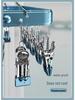 Aluminum Alloy Multi-Clip Drying Rack for Socks and Underwear