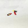 Mini 1/64 Scale Diorama Fire Bottle Toy Model Diorama Layout Tiny Car Toy Decors Sand Table Garage Scene Accessory Desktop Gift