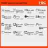 TSC MF3400T Industrial Barcode Label Printer CN Plug (adapter Included)