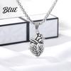 Lightweight Couple Necklaces 2Pcs Heart Charm Necklace Love Keepsake Fine