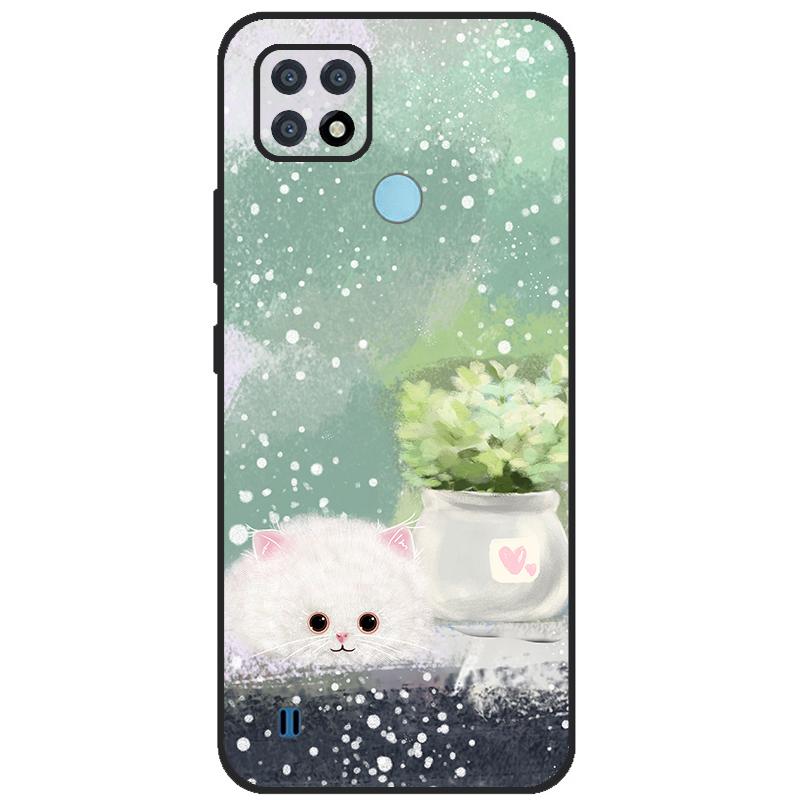 For Realme C21 Case Soft Tpu Silicone Case For OPPO RealmeC21 C 21 Phone Cover Fundas RMX3201 Bumper Case For Realme C21 Cover