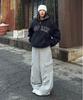 FDR Slant Pleats Multi Cargo Sweat Pants M.Gray
