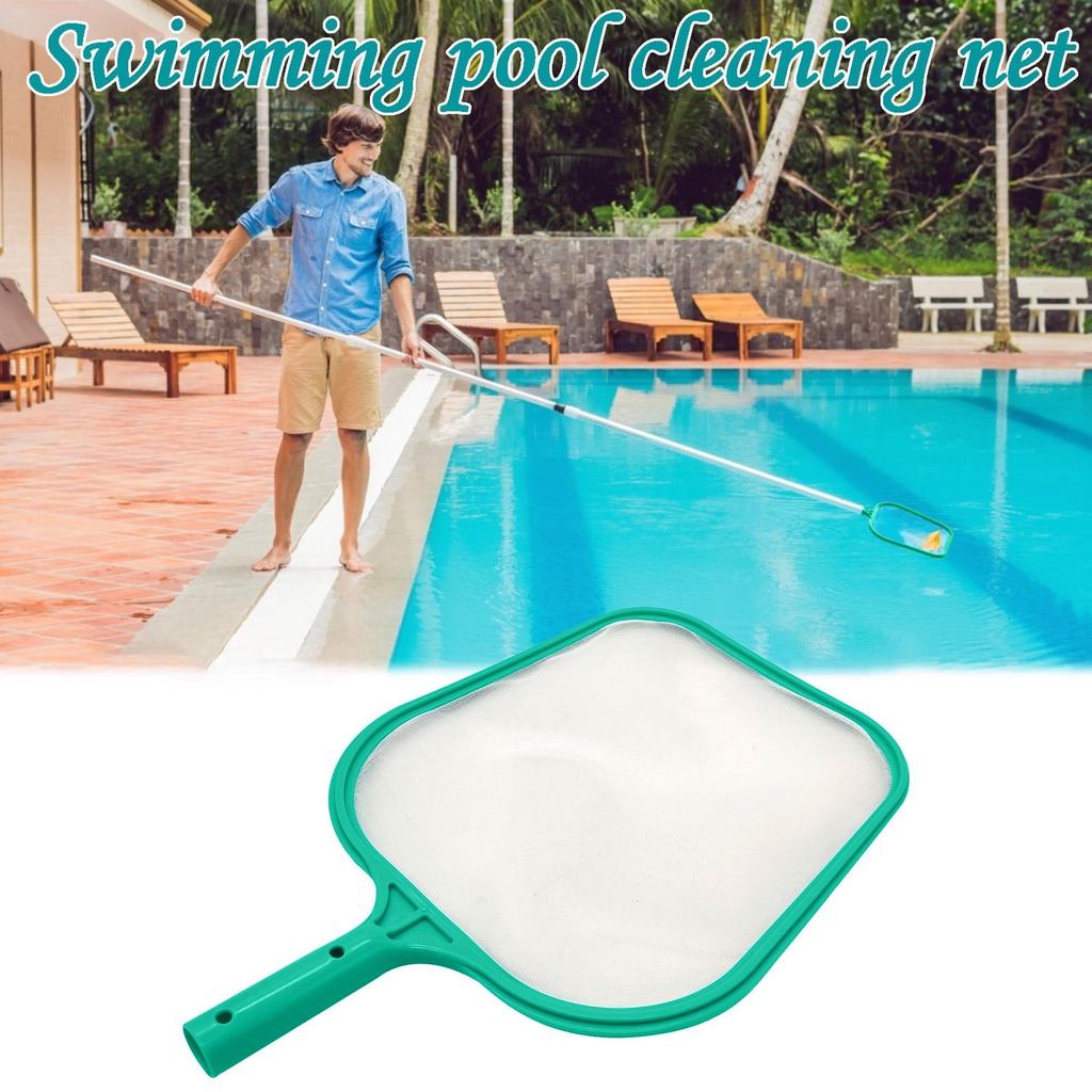 Leaf Rake Mesh Net Cleaner Swimming Pool Tool