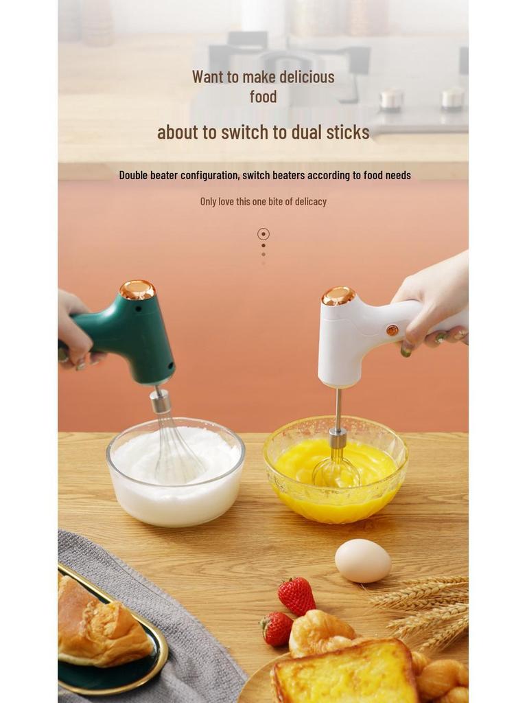 Electric Handheld Automatic Egg Beater & Mixer for Cream and Cakes
