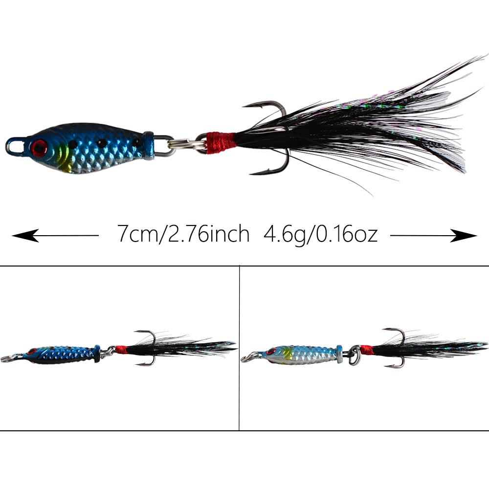 Micro Mini Lead Fish Sinking Lure 3cm/4.6g - Bionic Freshwater.