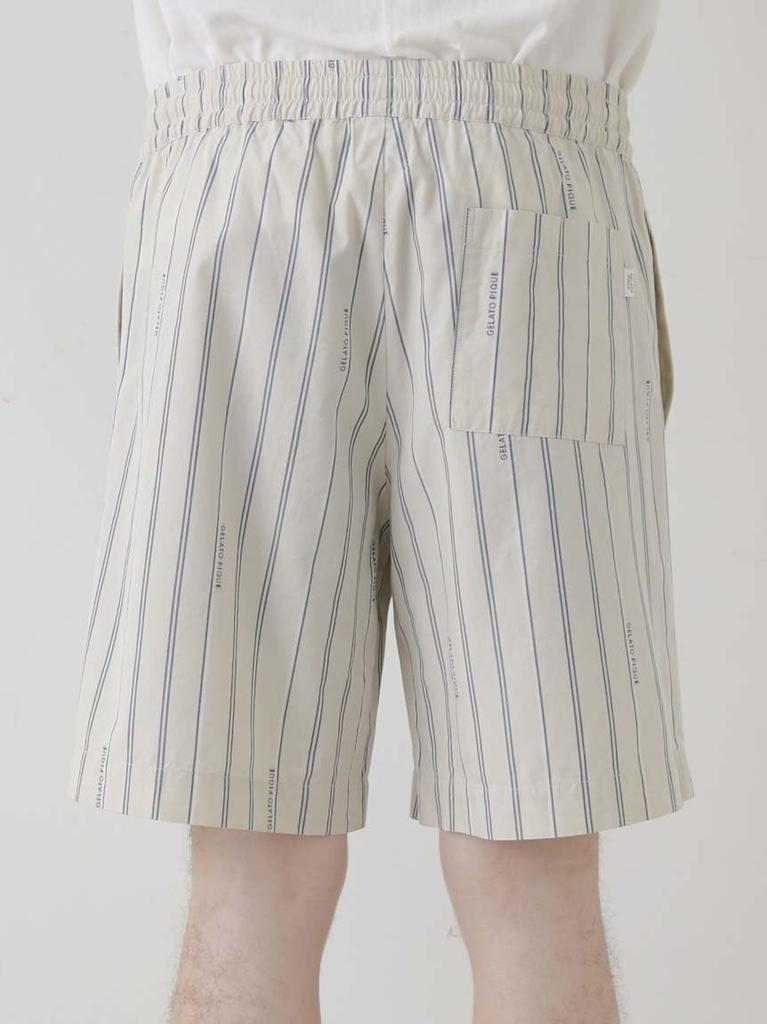 Gelato Pique HOMME Heart Patch Shorts PHFP251925STRIPEL [EC Exclusive]