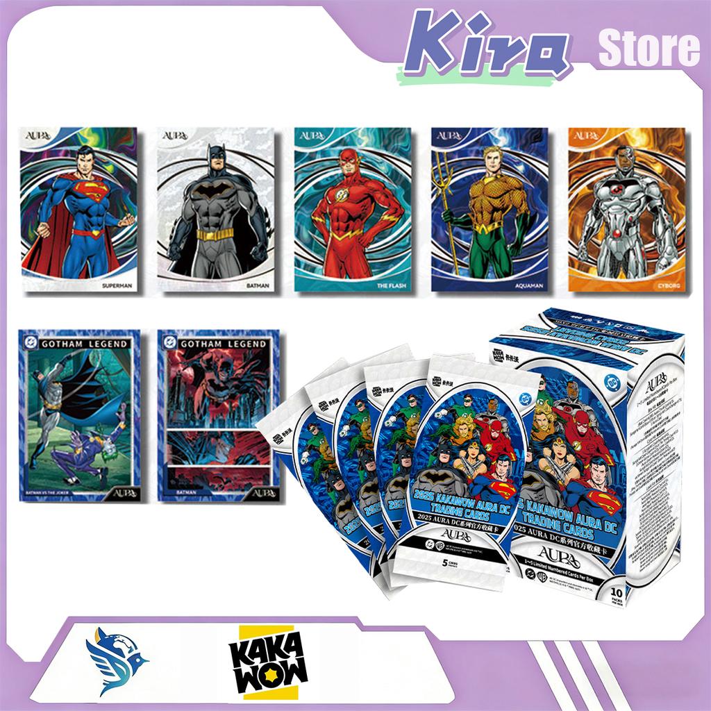 KAKAWOW 2025 AURA DC Series Trading CardsCollection Cards Limited Collective Edition Newly Released Genuine Whole Box