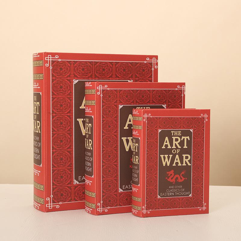 Retro Simulation Book Storage Box - Creative Bookshelf and TV Cabinet Ornament
