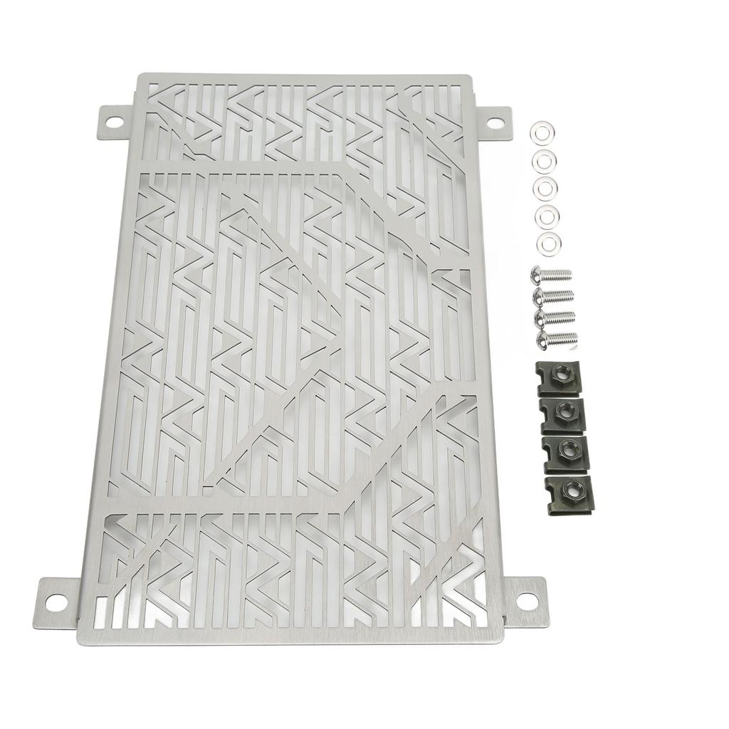 Motorcycle Grille Stainless Steel Water Cover Replacement for 250 300 400 2018+(Black )