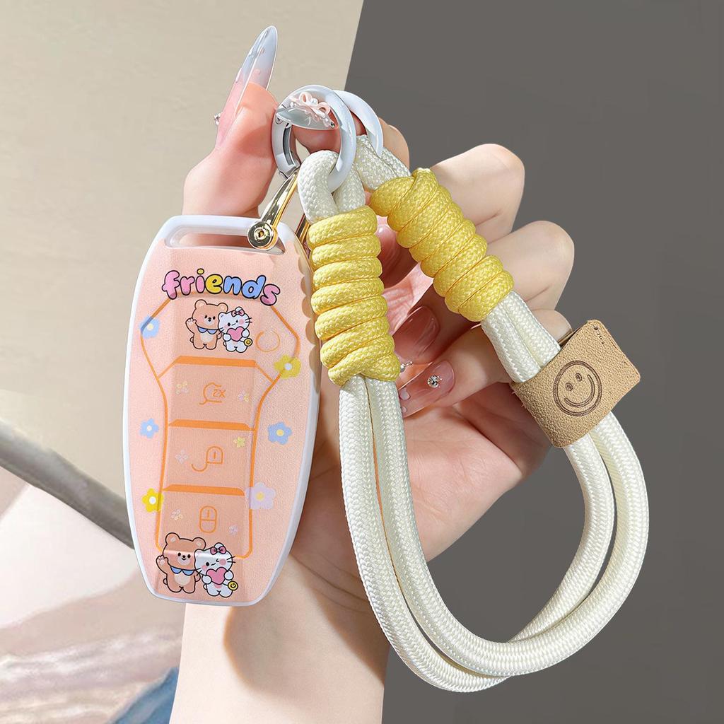 BYD Car Key Holder TPU Shell for Han Dolphin Yuan Song Tang Models