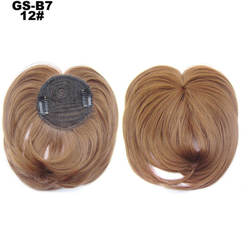Hair Bangs Blunt-Bang Clip On Hair Extension False Fringe Women's Hairpieces