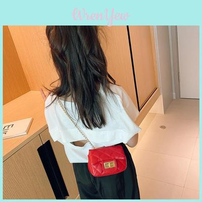 Childrens Fashion Girls Princess Crossbody Bag With Pu Leather And Chain Accessory For Daily Use