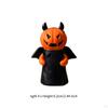 Halloween Miniature Pumpkin Figurine Decorative Ghost Ornament for Desktop