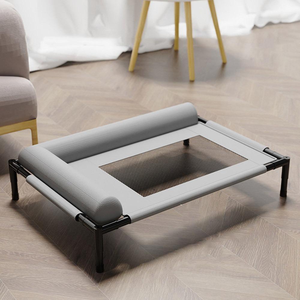 Removable Elevated Dog Beds Breathable Raised Dog Bed Washable Dog Cots Beds  for Small Medium Dogs