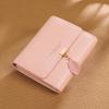 Cowhide Women'S Wallet Folding Short Wallet Multi-Card Wallet Multi-Function Light Luxury Simple Change Bag
