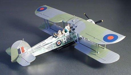 Tamiya 1/48 Masterpiece Series No. 79 Royal Navy Fairey Swordfish Mk.I Seaplane Type Clear Edition Plastic Model Kit 61079