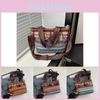 Trendy Vintage Crossbody Bag For Women In Bright Orange Red And Blue Perfect For Spring Fashion