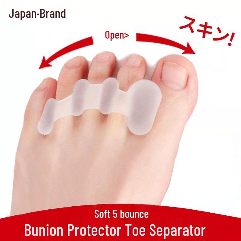 Yoga Dance Silicone Toe Separator - Three-Toe Corrector Training Equipment