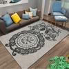 Nordic Knotwork Carpet Design Suitable As a Non-slip Mat for the Living Room or Bedroom Sofa